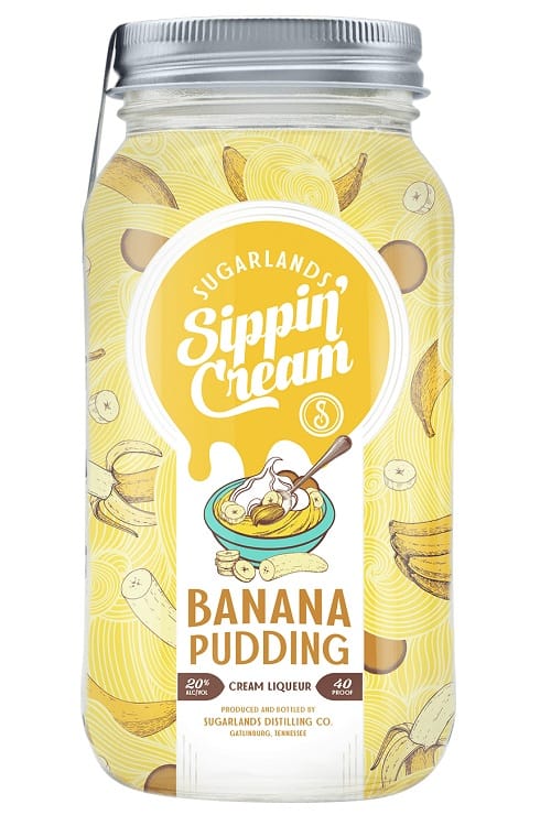 Sugarlands Shine Banana Pudding Sippin Cream Liqueur 750ml