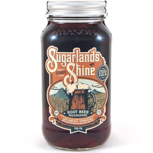 Sugarlands Shine Root Beer Moonshine American Whiskey 750ml