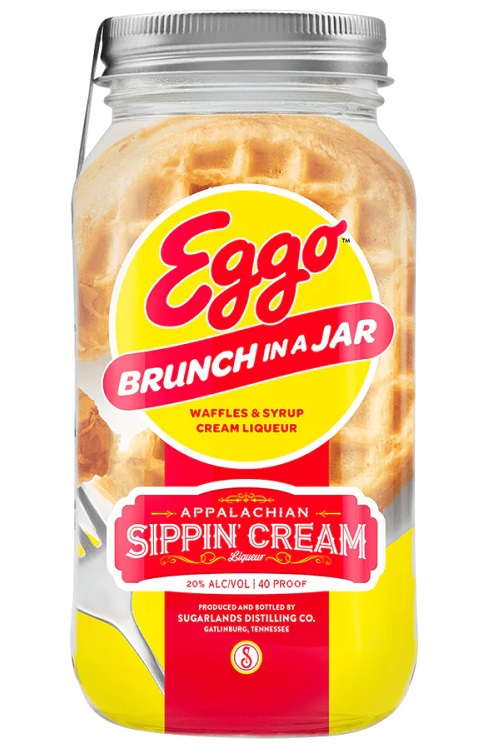 Sugarlands Eggo Brunch in a Jar Waffles and Syrup Cream Liqueur 750ml