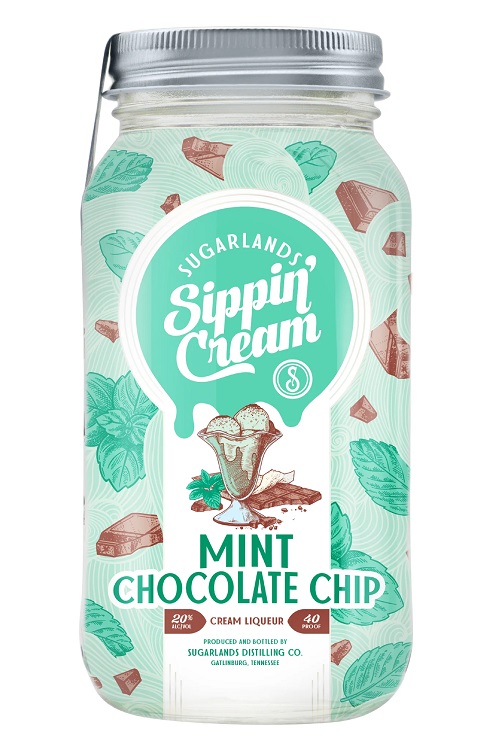Sugarlands Mint Chocolate Chip Cream Liqueur 750ml