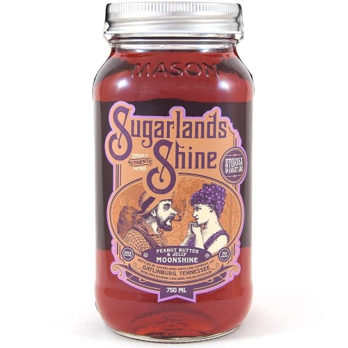 Sugarlands Shine Peanut Butter & Jelly Moonshine American Whiskey 750ml