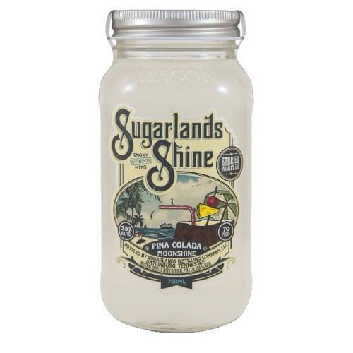 Sugarlands Shine Pina Colada Monnshine American Whiskey 750ml