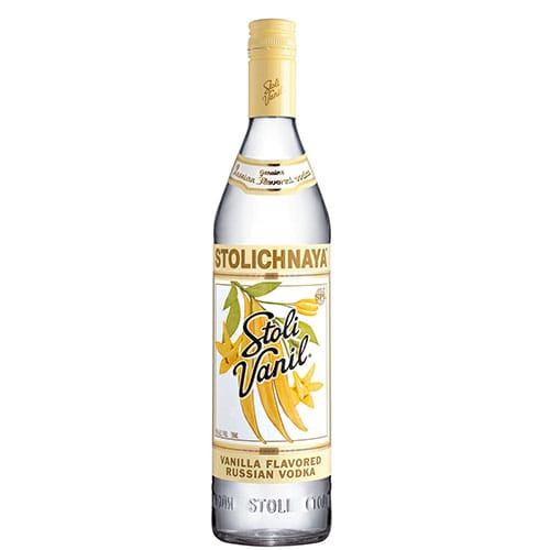 Stolichnaya Vanil Vodka 750ml