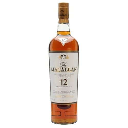 The Macallan 12Yr Sherry Oak Cask Single Malt Scotch 750ml