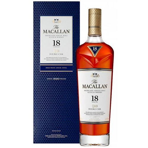 Macallan 18Yr Double Cask Single Malt Scotch Whisky 750ml