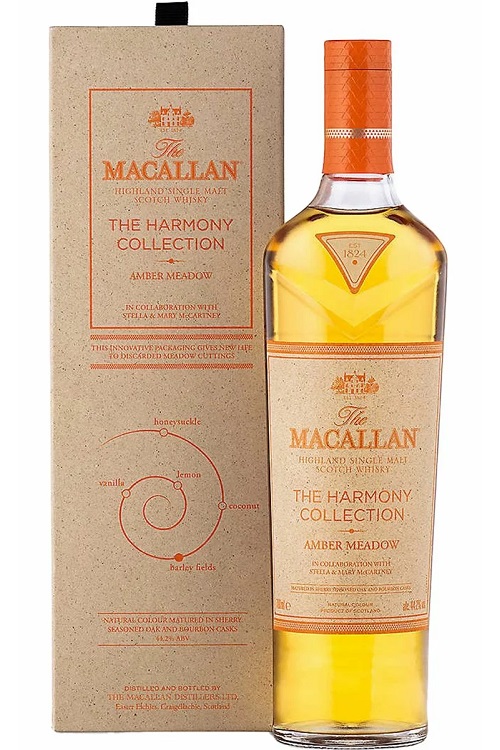 Macallan The Harmony Collection In Collaboration with Stella and Mary McCartney Amber Meadow Highland Single Malt Scotch Whisky 750ml