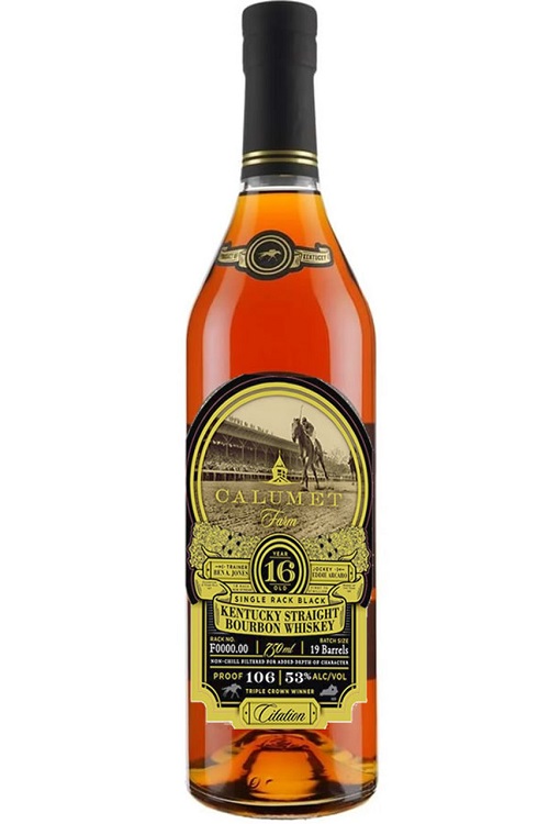 Calumet 16Yr Single Black Rack Kentucky Straight Bourbon Whiskey 750ml