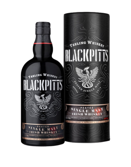 Teeling Blackpitts Peated Single Malt Irish Whiskey 750ml