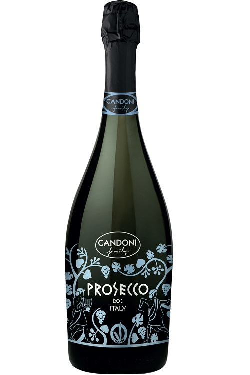 Candoni Prosecco Extra Dry Brut Sparkling 750ml