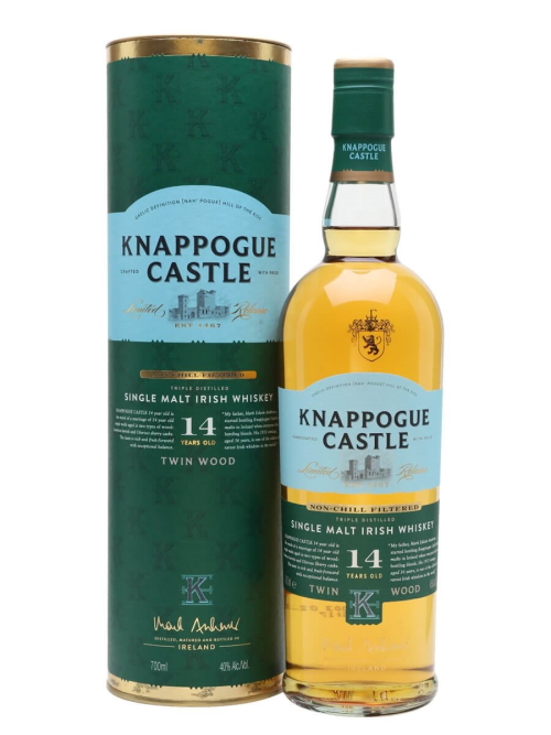 Knappogue Castle 14Yr Single Malt Irish Whiskey 750ml