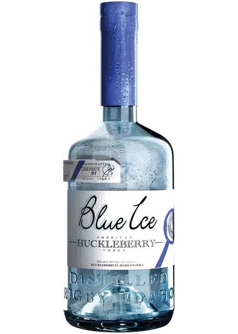 Blue Ice Huckleberry Vodka 750ml