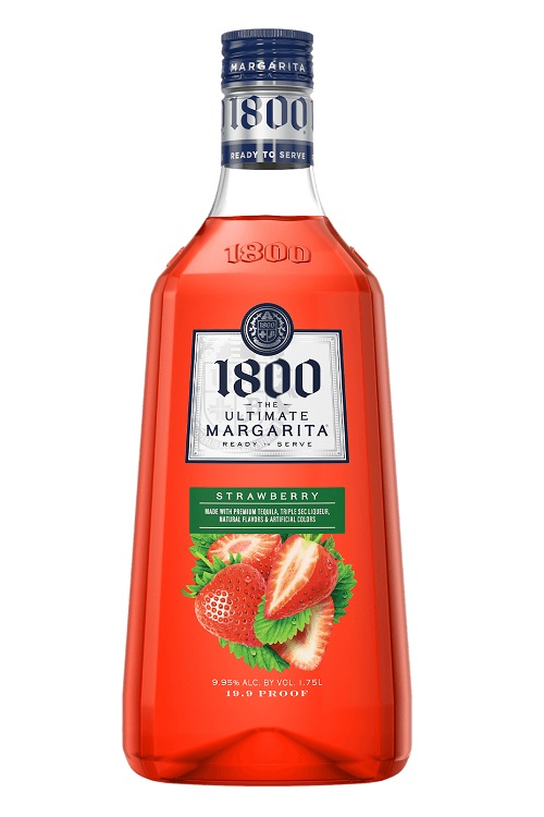 1800 Ultimate Strawberry Margarita RTD 1.75L