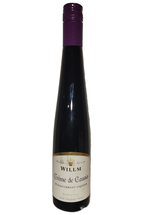 Willm Creme De Cassis Blackcurrent Liqueur 375mL