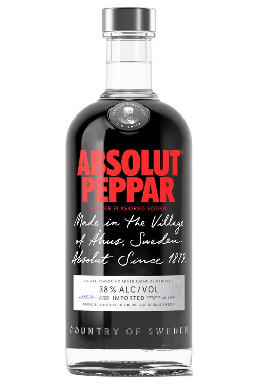 Absolut Peppar Vodka 750ml