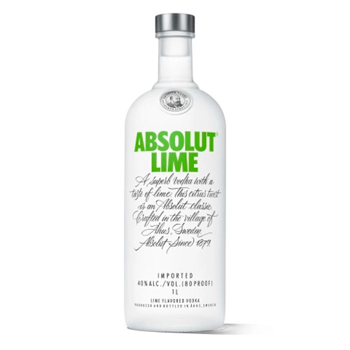 Absolut Lime Vodka 750ml