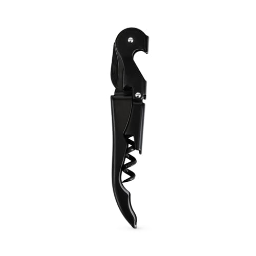 Truetap Double Hinged Black Corkscrew