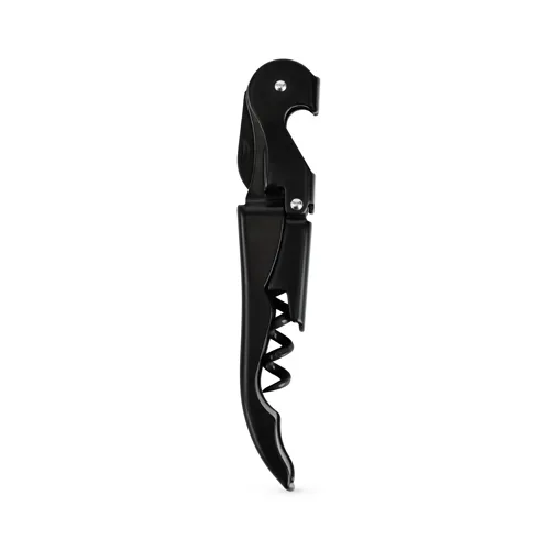 Truetap Double Hinged Black Corkscrew
