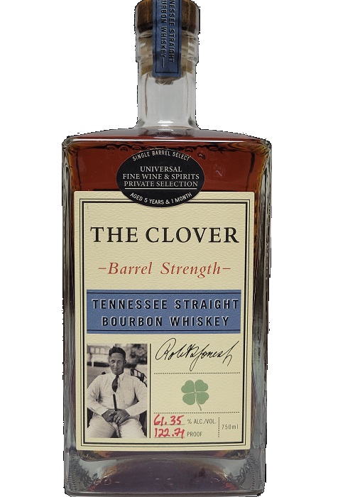 The Clover Barrel Strength Private Barrel Select Tennessee Straight Bourbon Whiskey 750ml