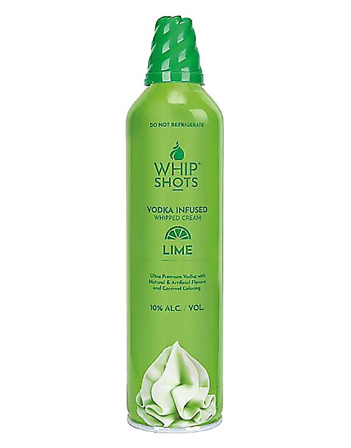 Whip Shots Lime Vodka Infused Whipped Cream 200ml
