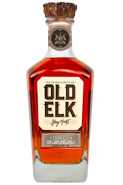 Old Elk Cigar Cut Straight Bourbon Whiskey Finished in Sherry, Armagnac, Port and Cognac Barrels 750ml