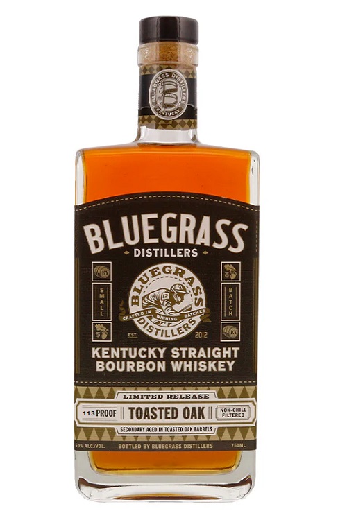 Bluegrass Distillers Toasted Oak Single Barrel Kentucky Straight Bourbon Whiskey 750ml