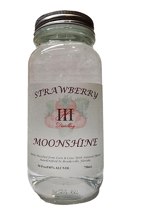 3H Strawberry Moonshine 750ml