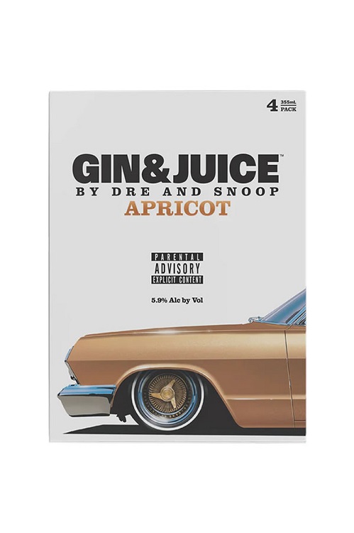 Gin & Juice Apricot 4pk
