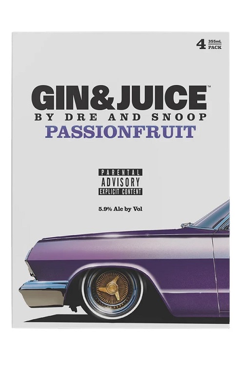 Gin & Juice Passion Fruit 4pk