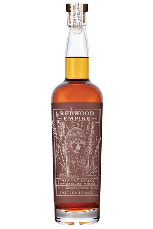 Redwood Empire Grizzly Beast Bottled in Bond Straight Bourbon Whiskey 750ml