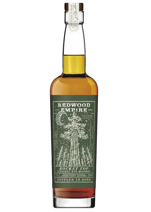 Redwood Empire Rocket Top Rye Bottled in Bond Straight Rye Whiskey 750ml