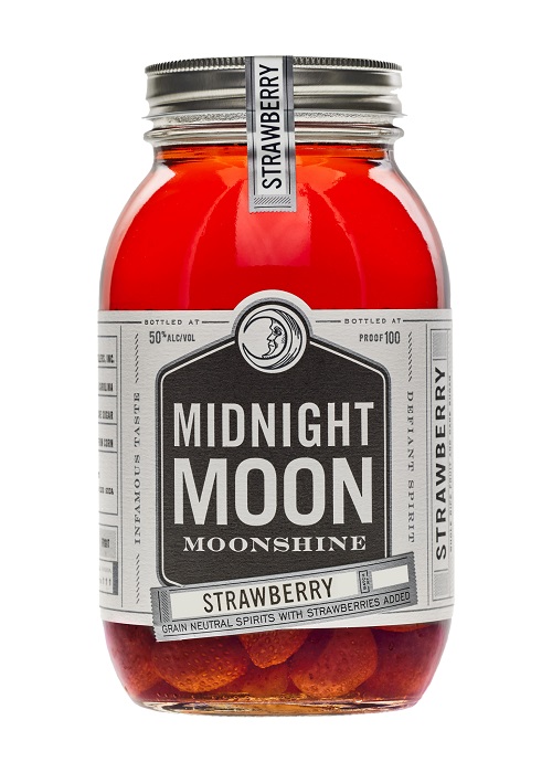 Midnight Moon Strawberry Moonshine 750ml
