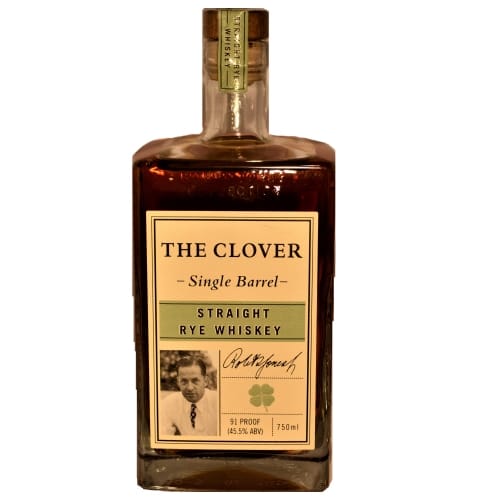 The Clover 4yr Single Barrel Straight Rye Whiskey 750ml