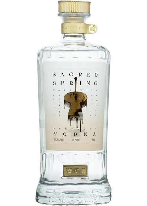 Castle and Key Sacred Spring Vodka 750ml