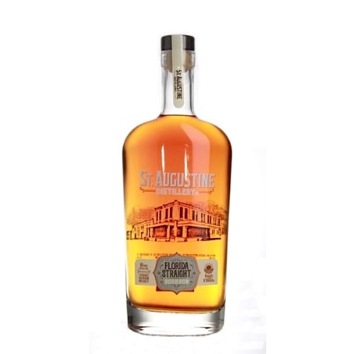 St Augustine Florida Straight Bourbon Whiskey 750ml