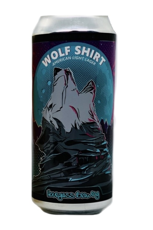 Hourglass Brewing Wolf Shirt American Light Lager 4pk