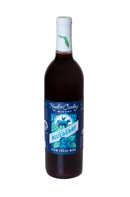Keel and Curley Semi-Dry Blueberry Dessert