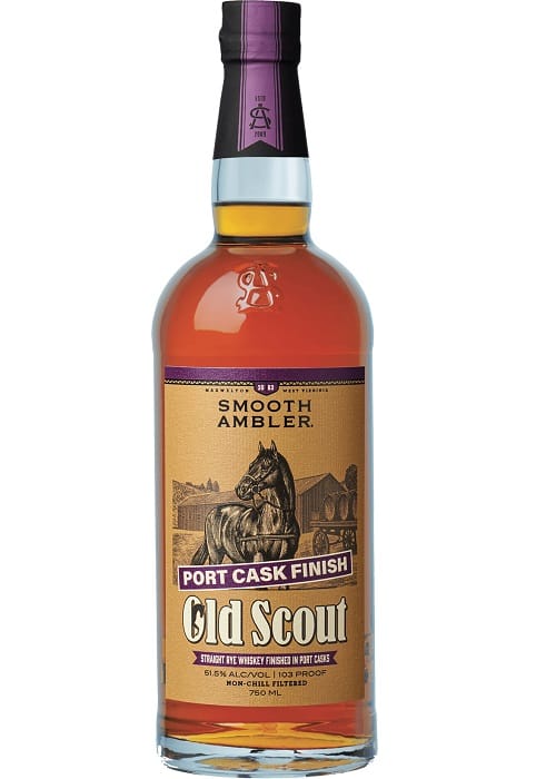 Smooth Ambler Old Scout Port Cask Finish Straight Rye Whiskey 750ml