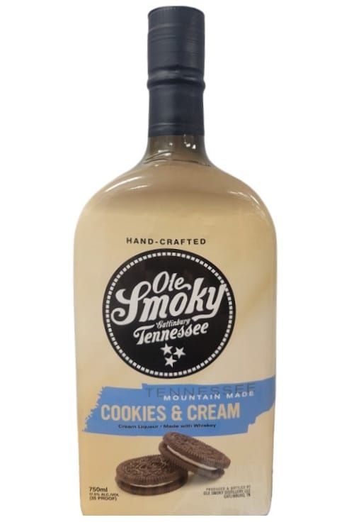 Ole Smoky Cookies and Cream Cream Liqueur 750ml