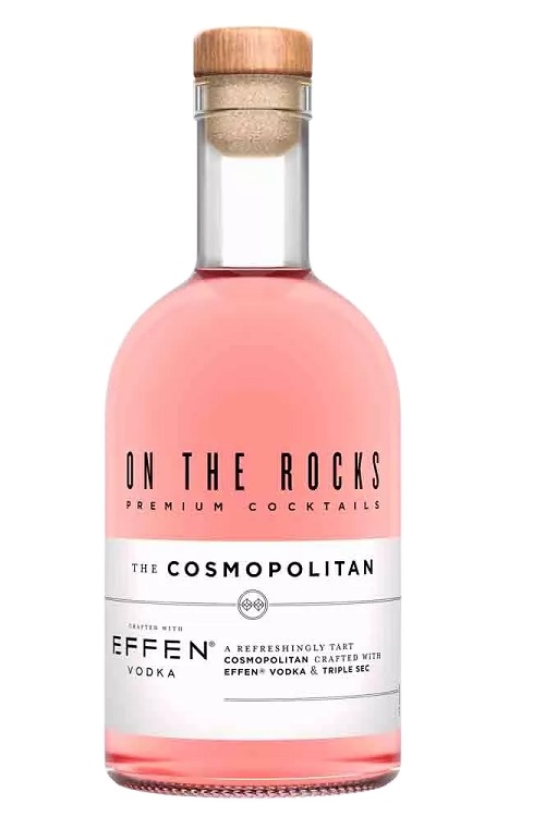 On The Rocks Effen Cosmopolitan RTD 375ml