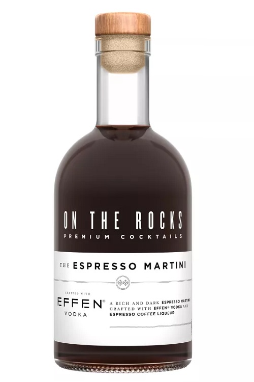 On The Rocks The Espresso Martini Crafted with Effen Vodka RTD 375ml