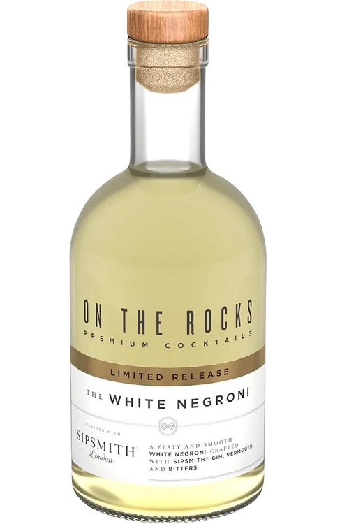 On The Rocks The White Negroni Crafted with Sipsmith Gin RTD 375ml