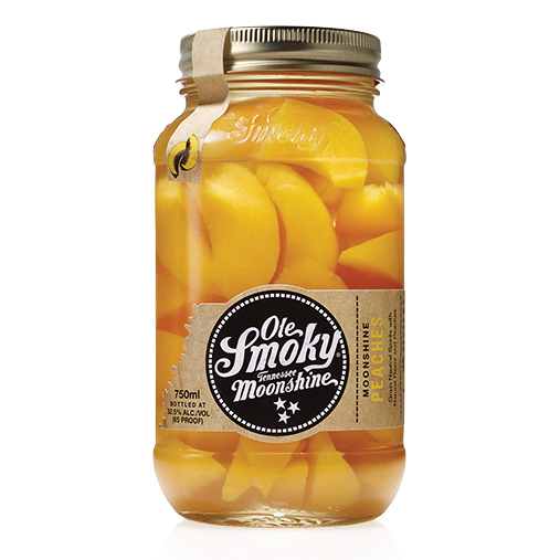 Ole Smoky Peaches Moonshine American Whiskey 750ml