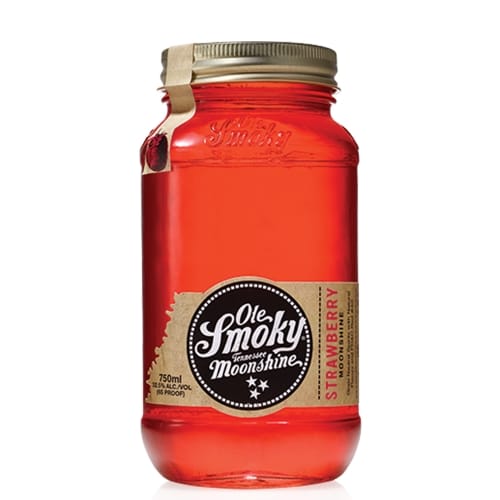 Ole Smoky Strawberry Moonshine American Whiskey 750ml