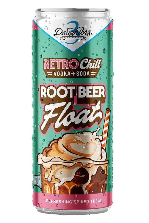 3 Daughters Retro-Chill Root Beer Float 4pk