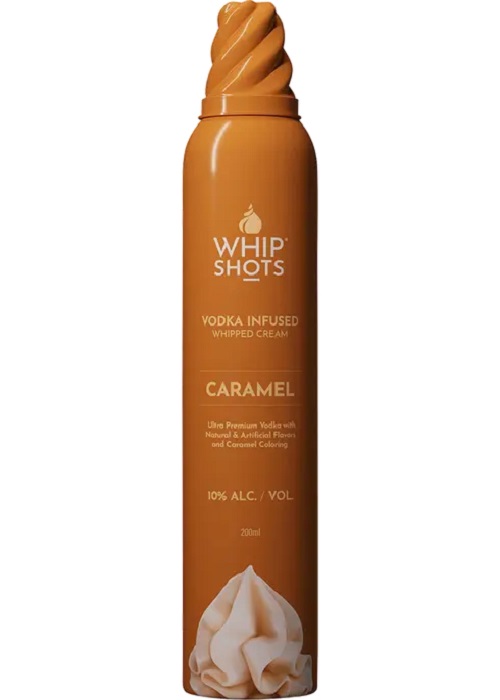 Whip Shots Caramel Vodka Infused Whipped Cream 200ml