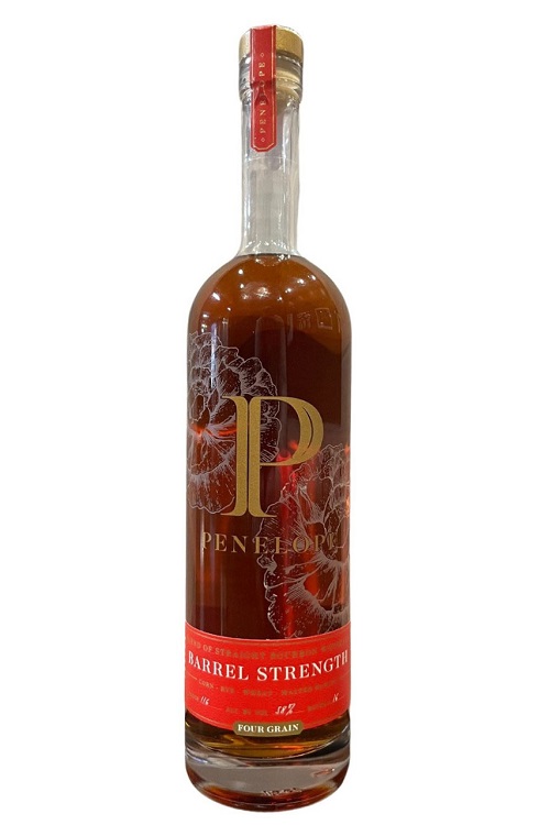 Penelope Four Grain Barrel Strength Blend of Straight Bourbon Whiskeys 750ml