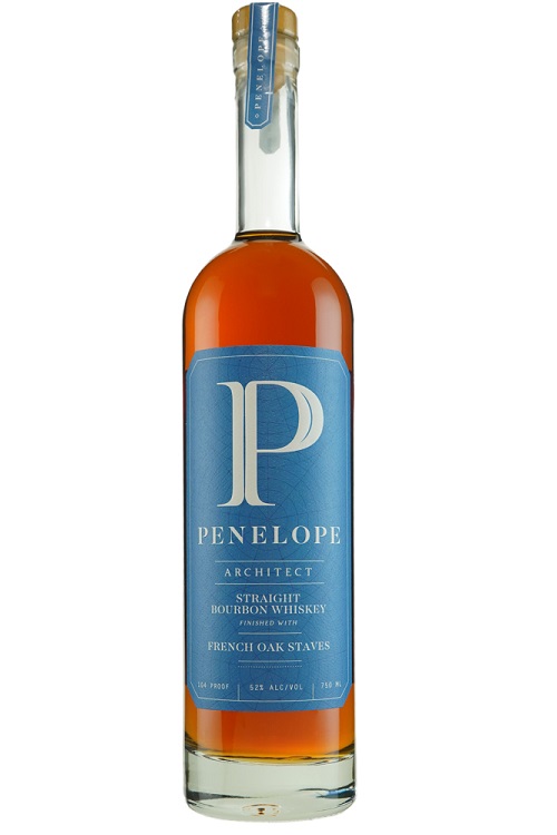 Penelope Architect Straight Bourbon Whiskey Finished with French Oak Staves 750ml