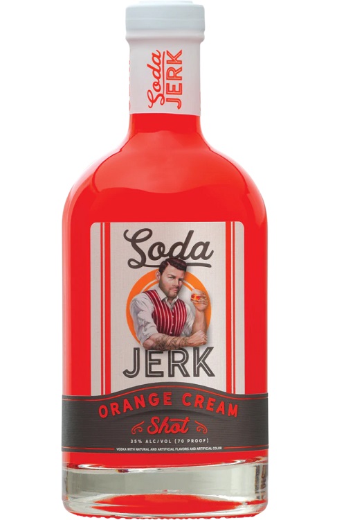 Soda Jerk Orange Cream Shot Vodka 750ml
