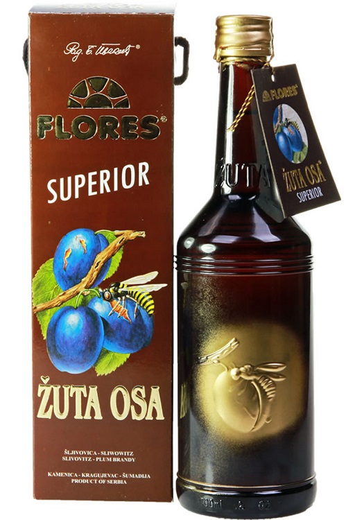 Flores Zuta Osa Superior Brandy 750ml