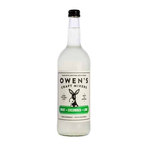 Owen's Mint+Cucumber+Lime Craft Mixer 750ml